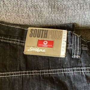 South Pole Men's Dark Gray Jeans